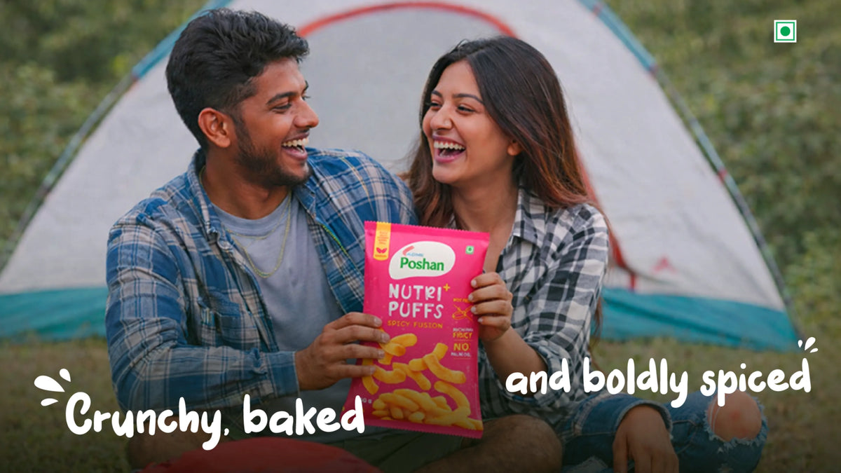 Nutri+ Puffs Spicy Fusion 50gms