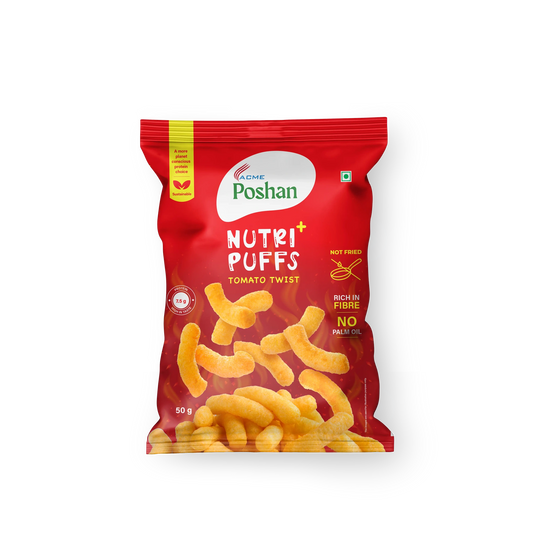 Nutri+ Puffs Tomato Twist 50gms