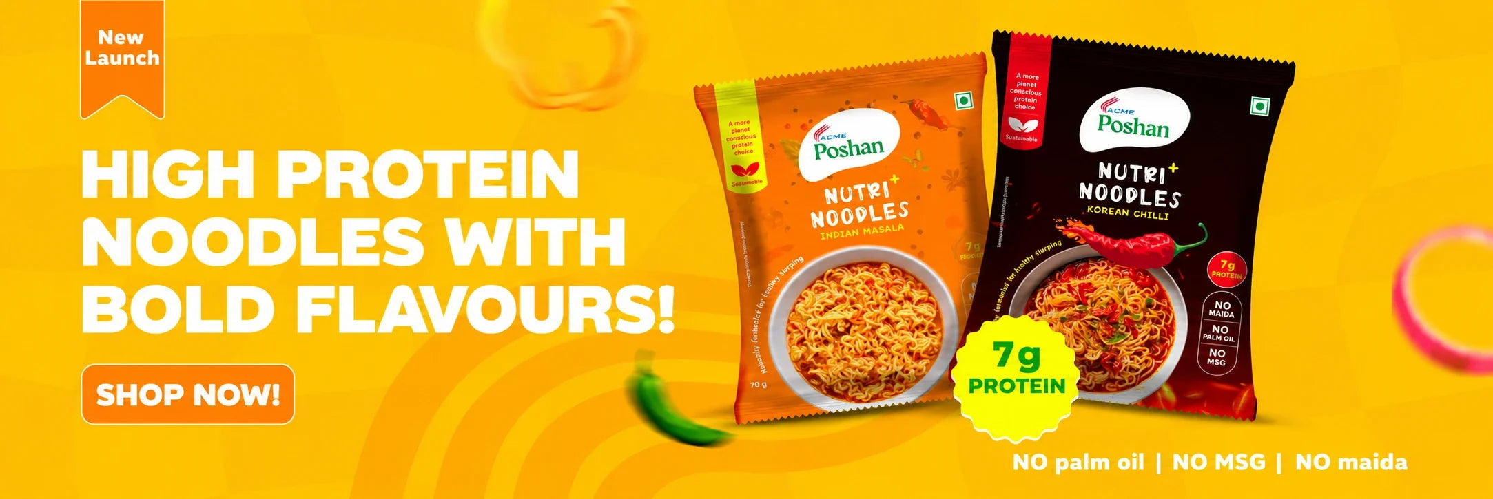 High-Protein Yeast-Based Noodles