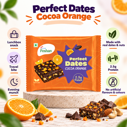 Perfect Dates Cocoa Orange 20gms