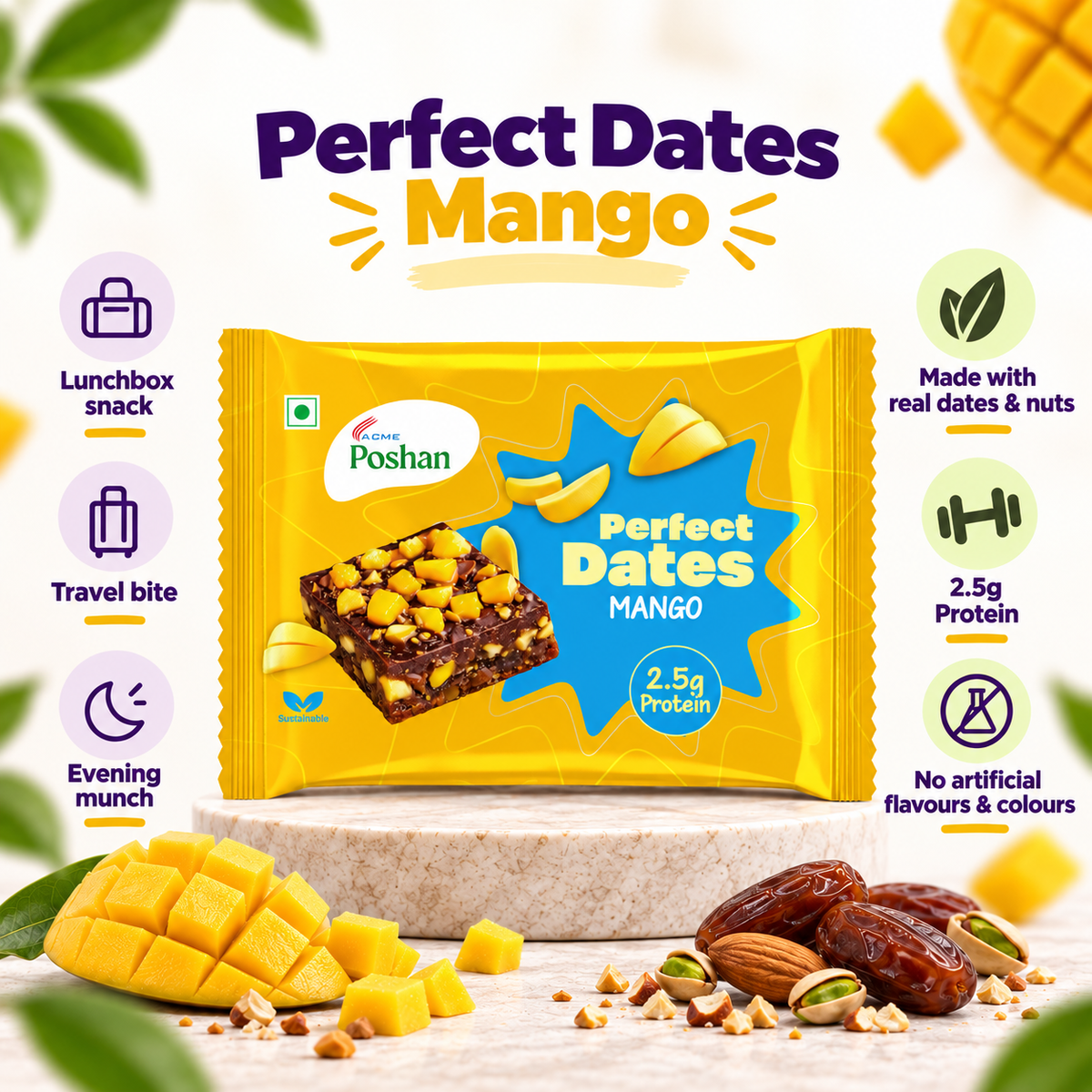 Perfect Dates Mango 20gms