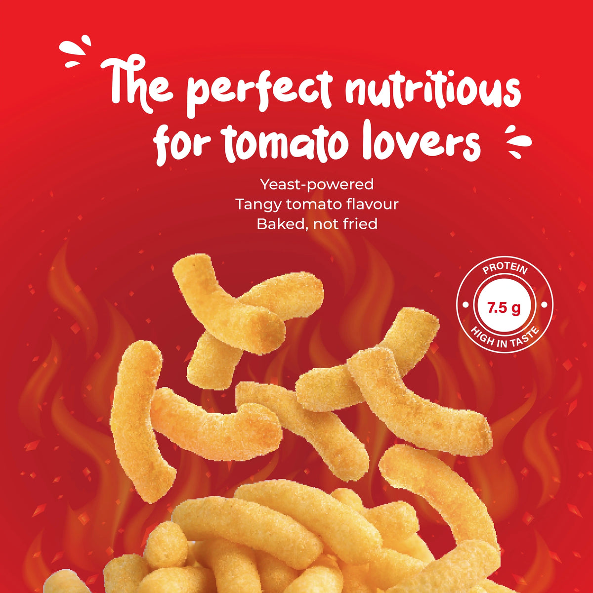 Nutri+ Puffs Tomato Twist 50gms