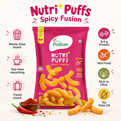 Nutri+ Puffs Spicy Fusion