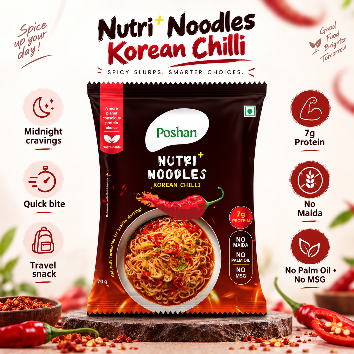 Nutri+ Noodles Korean Chilli