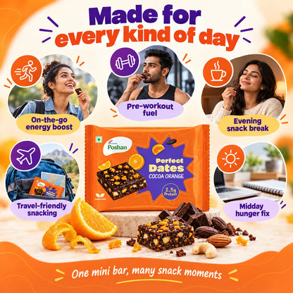 Perfect Dates Cocoa Orange 20gms
