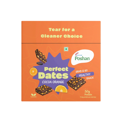 Perfect Dates Cocoa Orange Pack of 12, 240gms
