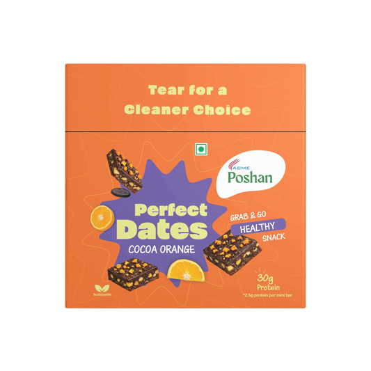 Perfect Dates Cocoa Orange Pack of 12, 240gms