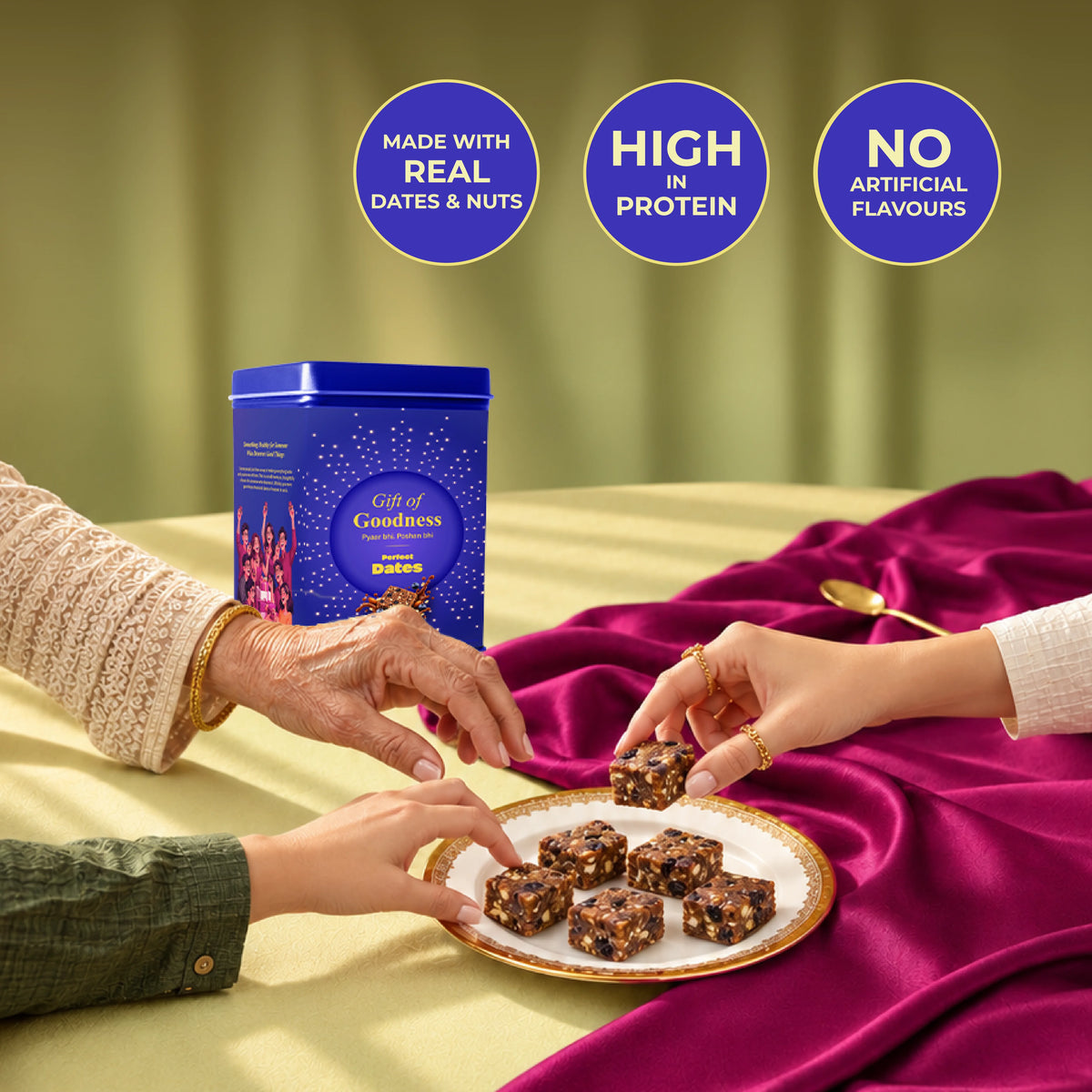 Perfect Dates Blueberry Pack of 8 (Gift Box)