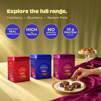 Perfect Dates Blueberry Pack of 8 (Gift Box)