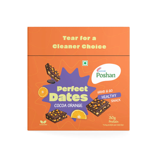 Perfect Dates Cocoa Orange Pack of 12, 240gms