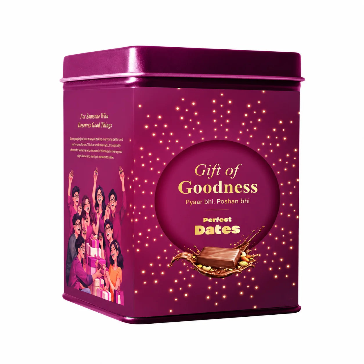 Perfect Dates Badam Pista Pack of 8 (Gift Box)
