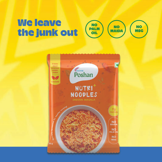 Nutri+ Noodles Indian Masala 70gms