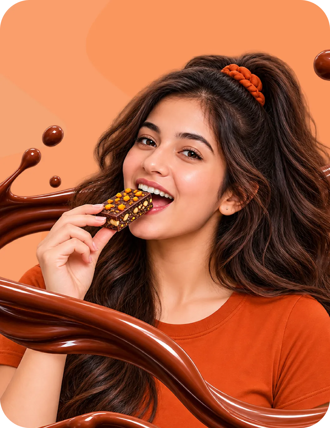 Perfect Dates Cocoa Orange pack of 6, 120 gms