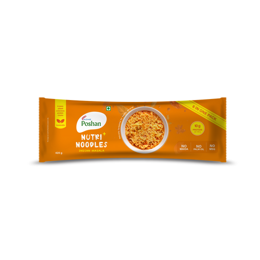 Nutri+ Noodles Indian Masala Pack of 6, 420gms