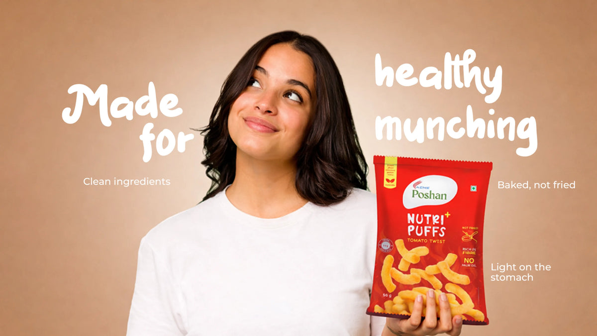 Nutri+ Puffs Tomato Twist 50gms