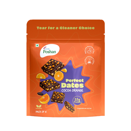 Perfect Dates Cocoa Orange pack of 6, 120 gms