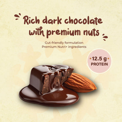Protein Bar Dark Chocolate and Dry Fruits