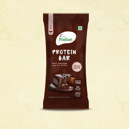 Protein Bar Dark Chocolate and Dry Fruits