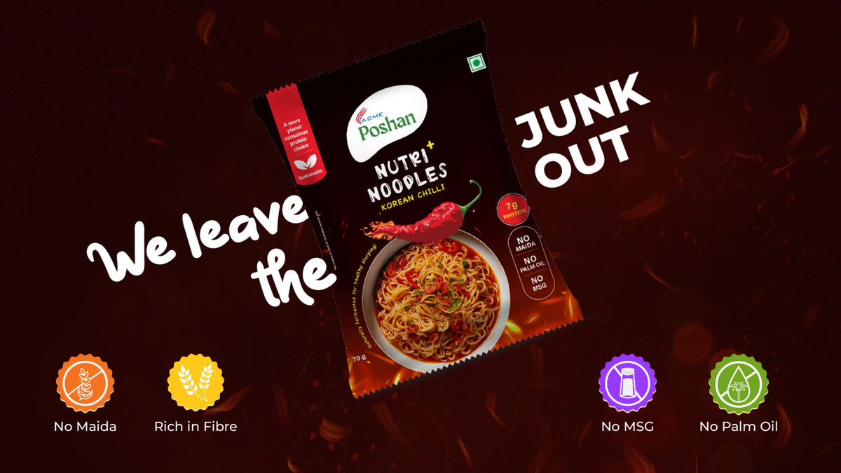 Nutri+ Noodles Korean Chilli 70gms
