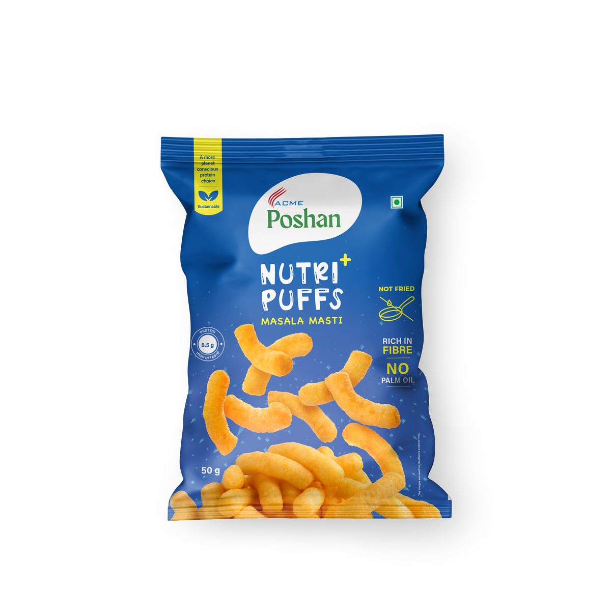 Nutri+ Puffs Masala Masti 50gms