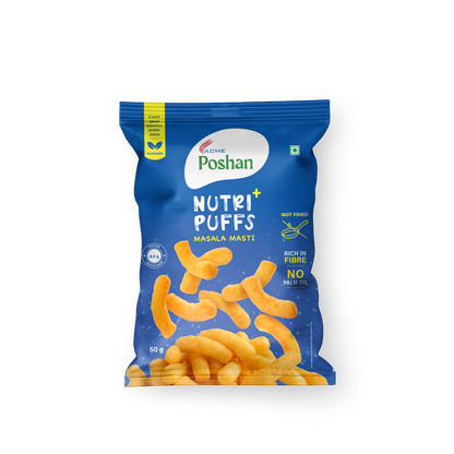 Nutri+ Puffs Masala Masti 50gms