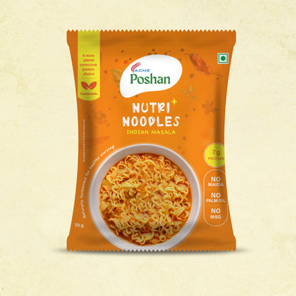 Nutri+ Noodles Indian Masala 70gms