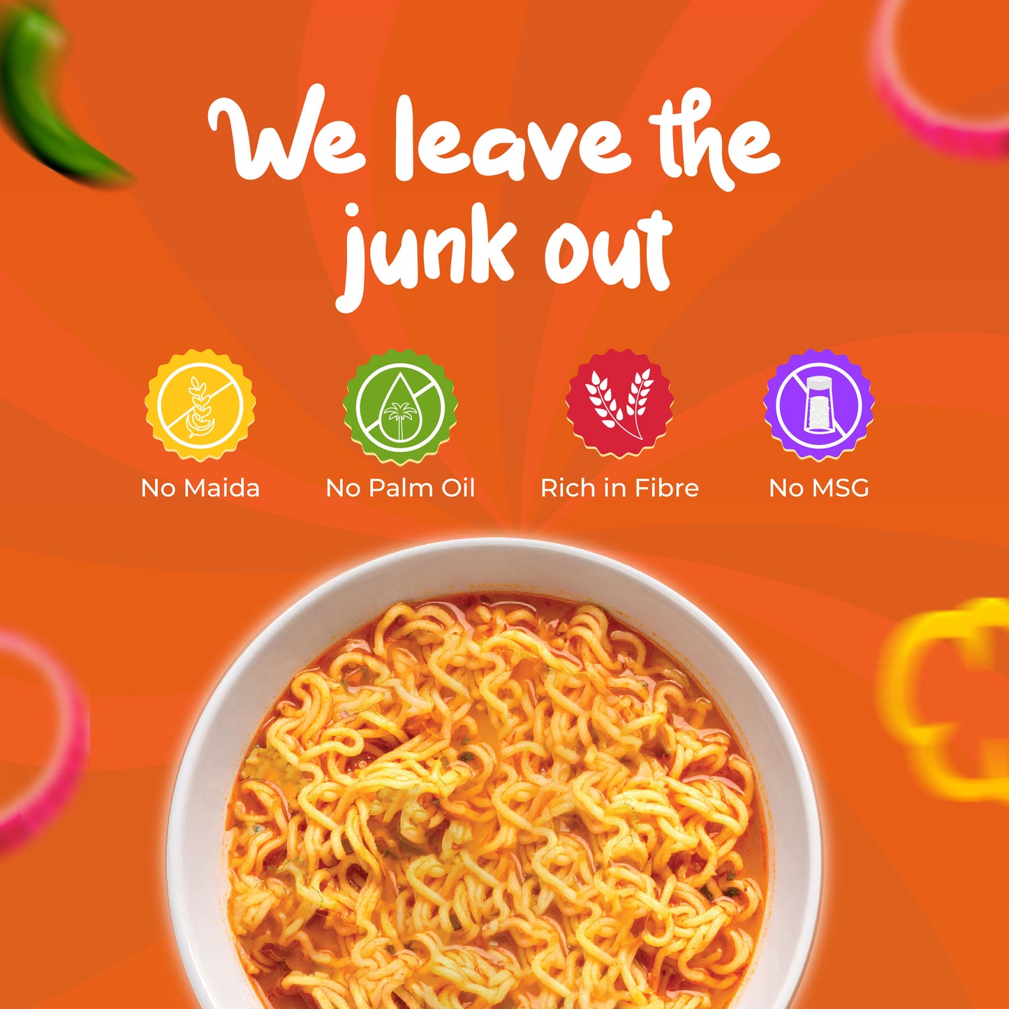 Nutri+ Noodles Indian Masala 70gms