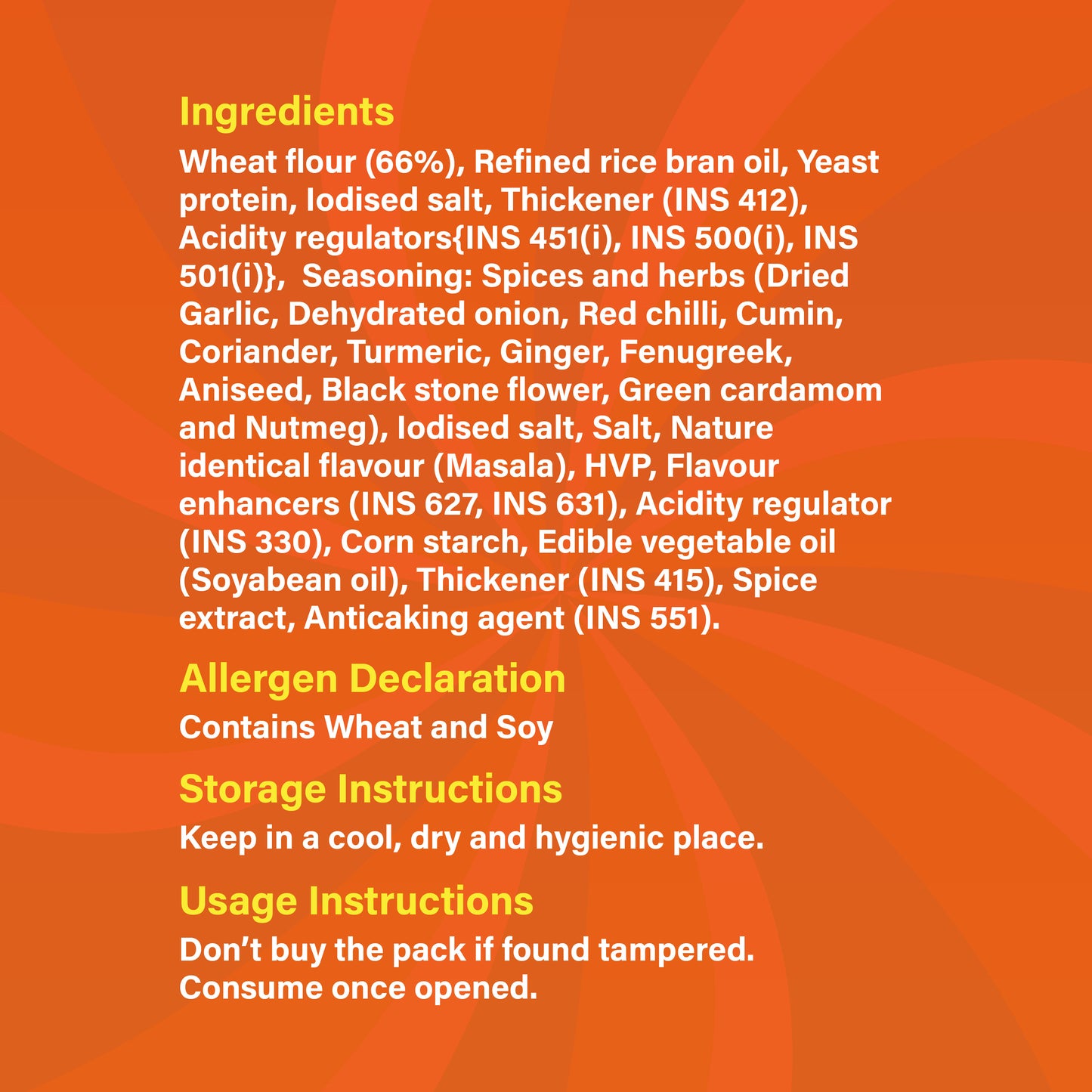 Nutri+ Noodles Indian Masala 70gms