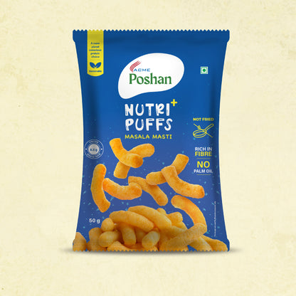 Nutri+ Puffs Masala Masti 50gms