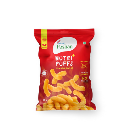 Nutri+ Puffs Tomato Twist 50gms